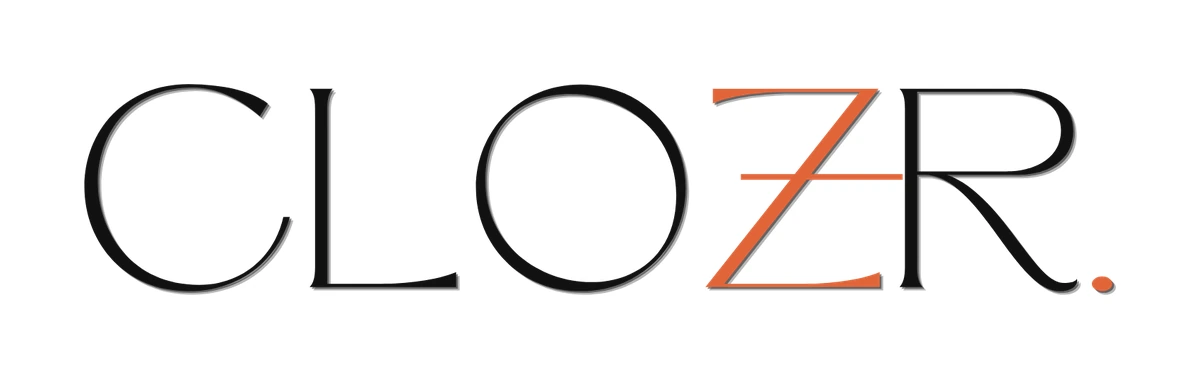 The Clozr wordmark, with the Z set in orange.