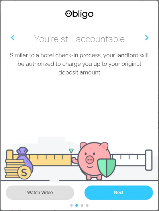 Obligo’s signup workflow for the tenant